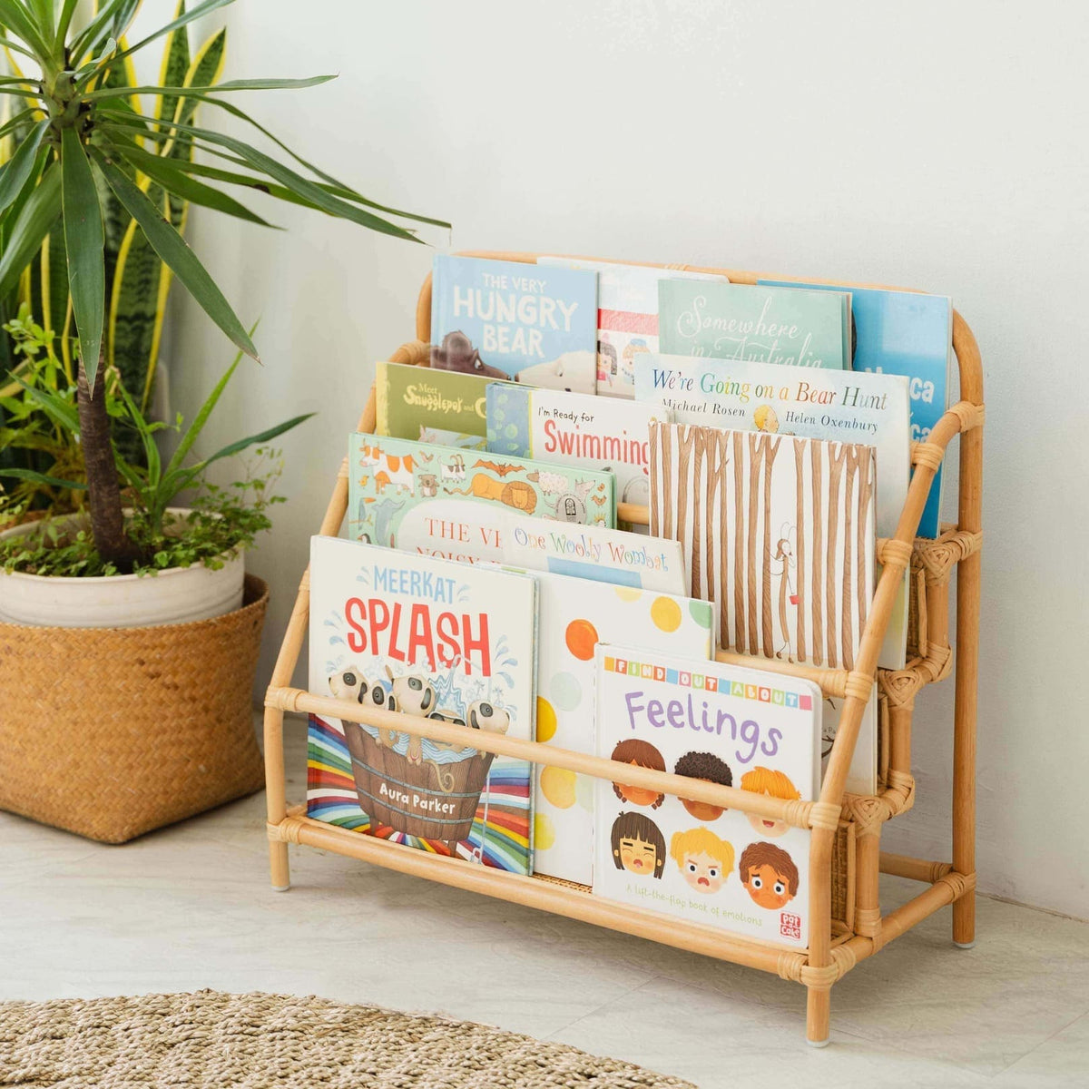 Nursery inspiration with playful toys and natural textures