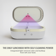 Self-Heating Lunch Box With USB-C Cord and UV LIGHT SANITIZER