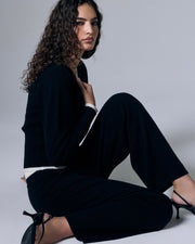 Tove Layered Cashmere Crewneck