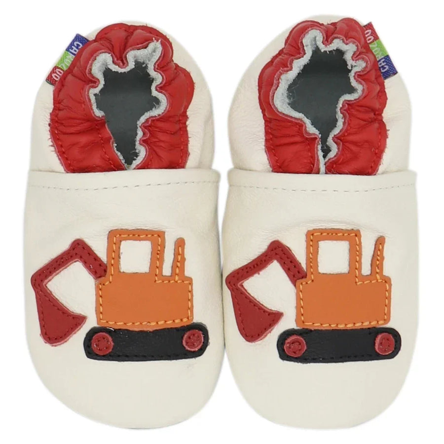 Carozoo Baby Shoes – Leather Children Slippers, Prewalker First Walking Shoes for Newborn Boys & Girls