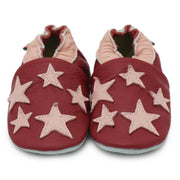 Carozoo Baby Shoes – Leather Children Slippers, Prewalker First Walking Shoes for Newborn Boys & Girls