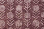 Zinnia Pillow Cover in Berry, McLaurin + Piercy Textiles