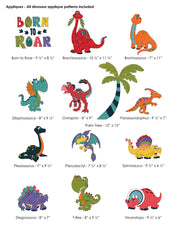 Born to Roar Applique Quilt