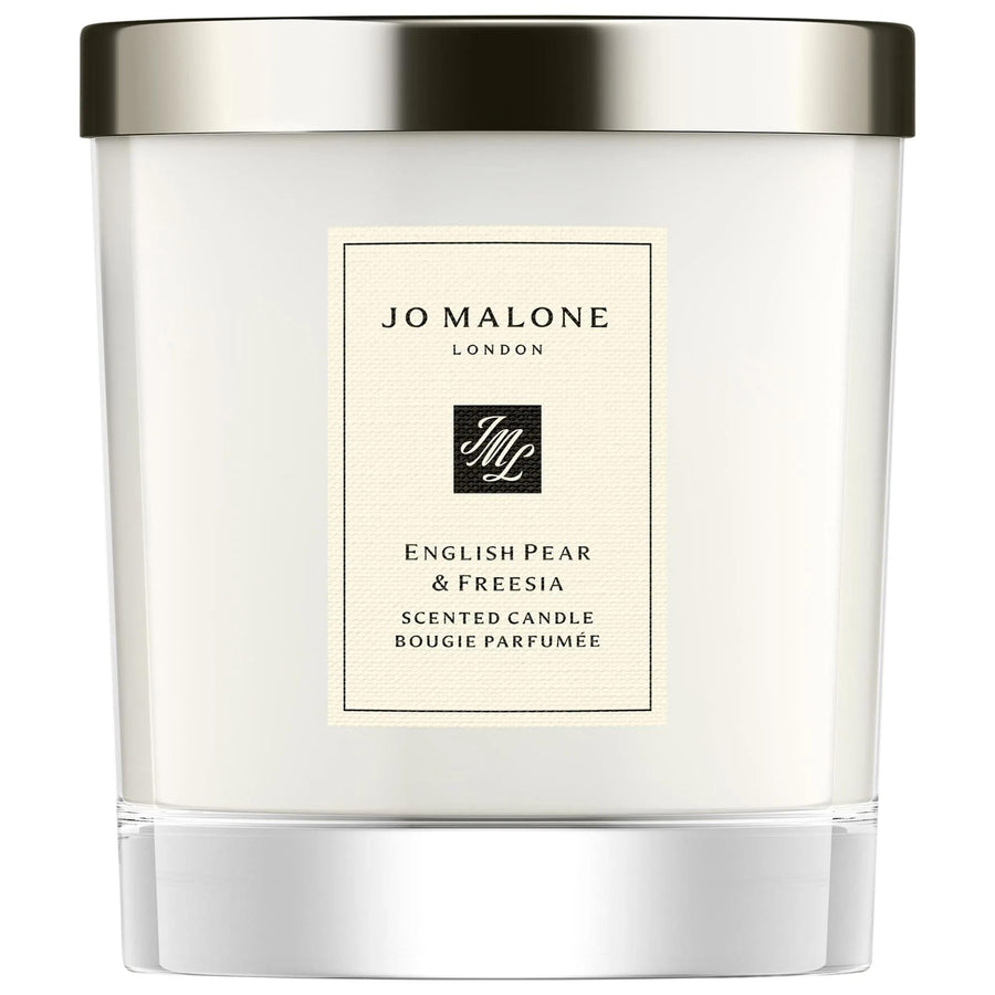 Jo Malone London English Pear & Freesia Scented Candle - Luxury Home Fragrance, Long-Lasting Candle
