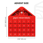 Christmas Advent Calendar - Red (B2B)