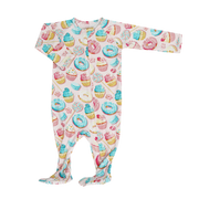 Sweet Tooth Zipper Footie