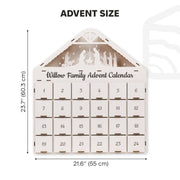 Christmas Advent Calendar - White